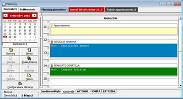 PLANNING APPUNTAMENTI
